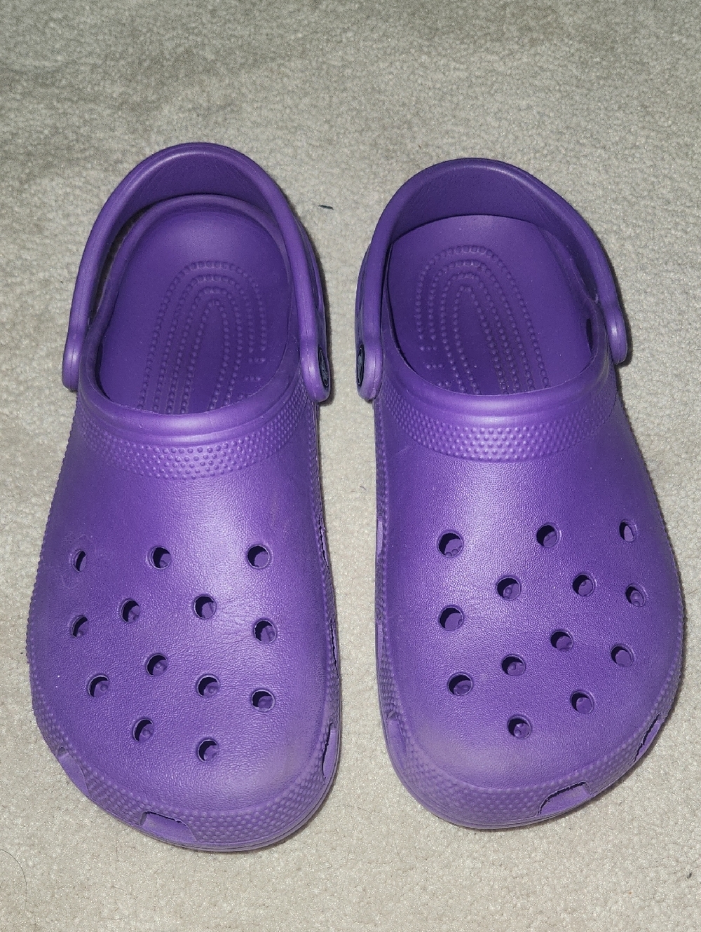 CROCS Kids Purple Classic Clogs